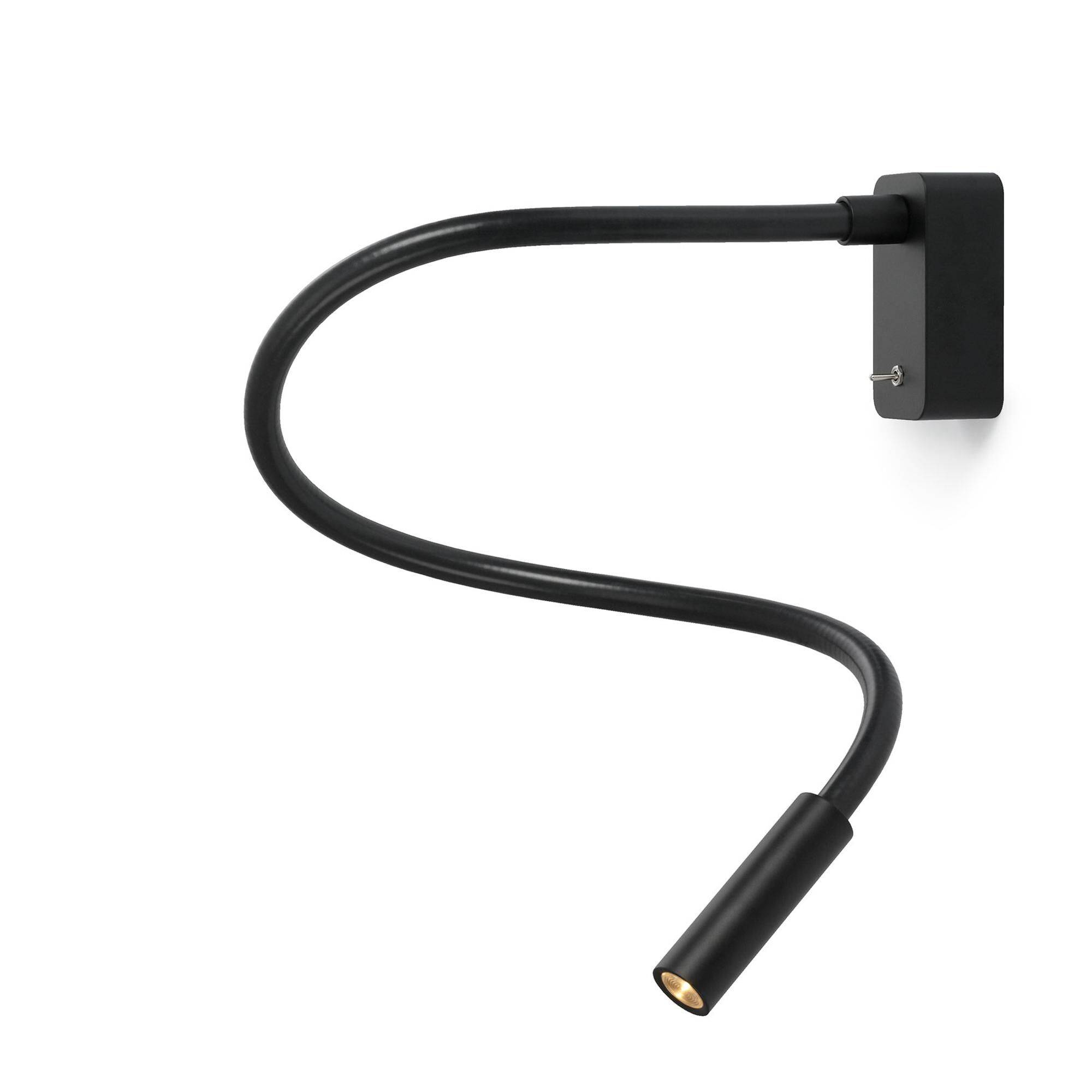 Trizo 21 SCAR-LED 1FDS Væglampe Sort Med 25 Graders Lysspredelse.