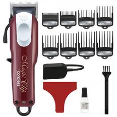 5 Star Series Magic Clip Trådløs Professionel Hårtrimmer Red-brown