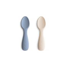 Mushie Korte baby skeer, 2 pk- Tradewins/Shifting sand