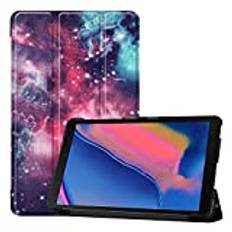 TenYll Samsung Galaxy Tab A 8 2019 fodral, premium kvalitet PU läder skal lätt stativ fodral skydd för Samsung Galaxy Tab A 8 2019 Tablet