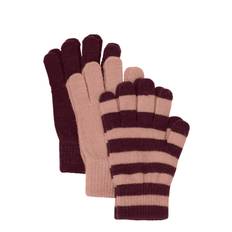 MINYMO Magic Gloves Knit 3-Pack |Rosa |7-12Y