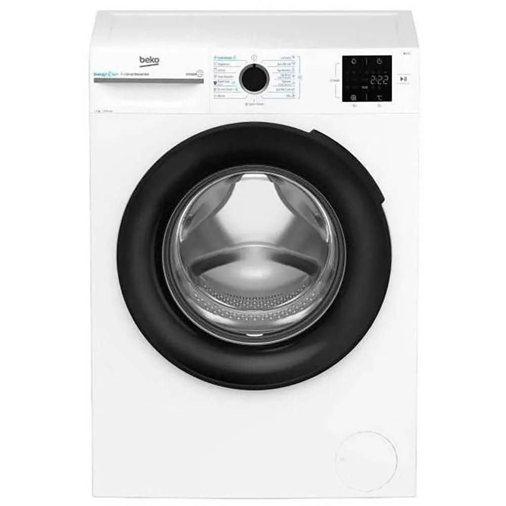 Beko Bm3wft3821wb Frontbetjent Vaskemaskine