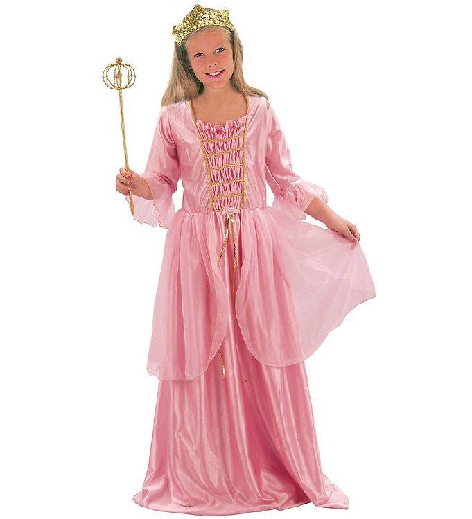 Ciao Srl. Maskeradkläder - Prinsessa Rosa - Ciao Srl. - 5-7 år (110-122) - Maskeradkläder