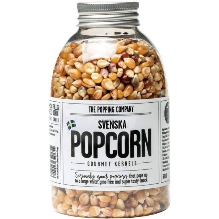 The Popping Company Svenska Popcorn 380g