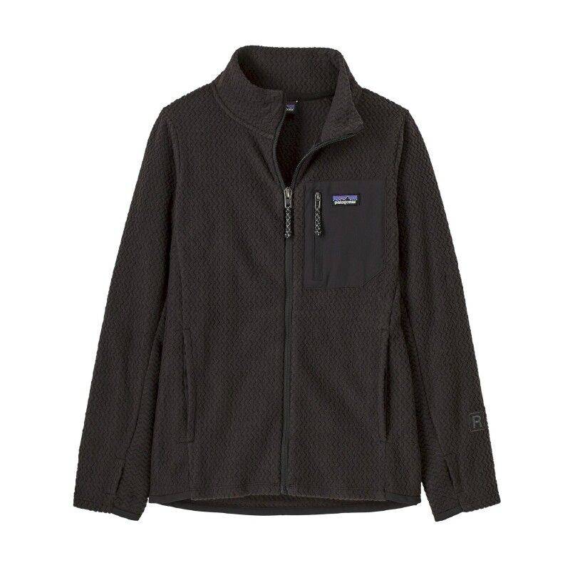 Patagonia K's R1 Air Full-Zip Jacket - Fleecetröjor - Børn Black L