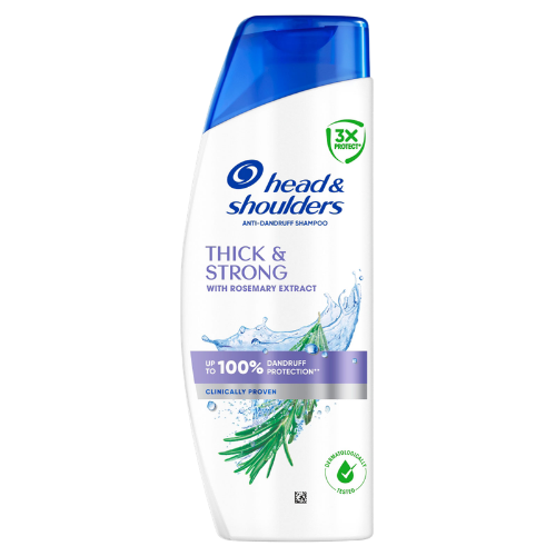 Head & Shoulders Thick & Strong Med Rosmarinextrakt Mjällschampo - 250 ml