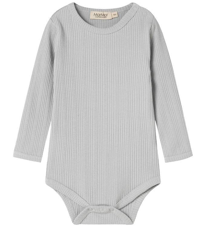 MarMar Body l/ä - Modal/Rib - Benedictus - Blue Haze - MarMar - 56 - Body L/Ä