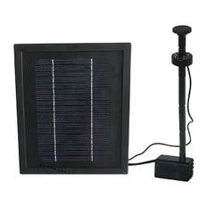 Solcellepumpe 250 med springvand og led lys