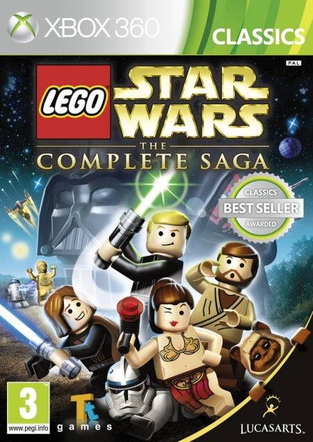 LEGO Star Wars: The Complete Saga (Beg) - Endast skiva