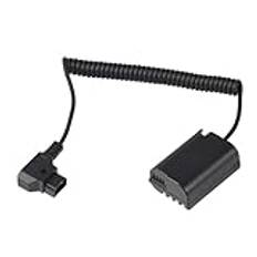 FOTGA D-Tap-kontakt till DMW-BLK22/DCC17 avkodad dummy-batteri DC-kopplare strömadapterkabel för Panasonic LUMIX DC-S5/S5II/S5K/GH5II/GH5S/GH6/G9/G9II kamera