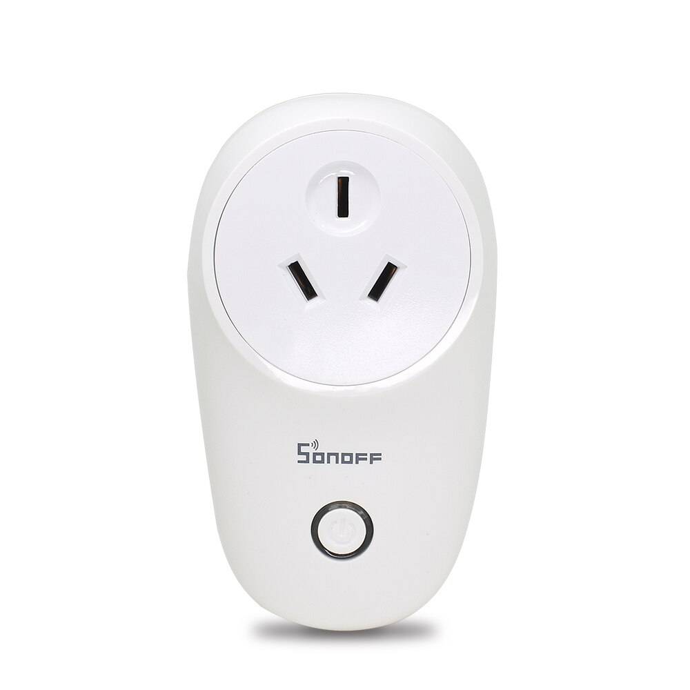 Sonoff s26 eu eu-e/eu-f/uk/au /us 220v 10a smart plug wifi eluttag timer uttag fjärrkontroll alexa google home ifttt kompatibel - S26 au