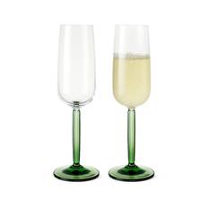 HAMM.CHAMPAGNEGLAS 24 CL 2-PAK GRØN