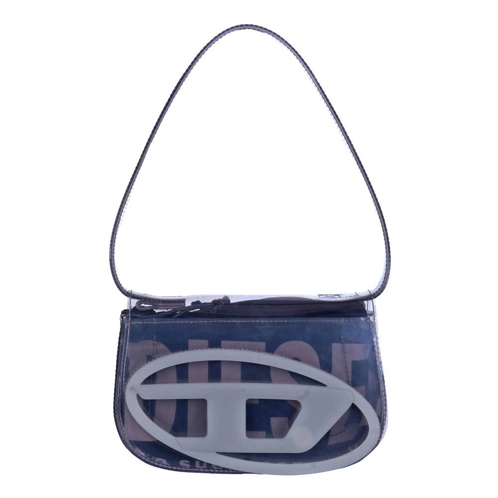 Diesel 1DR Shoulder Bag - Tasker - Dame - Grå - ONE SIZE - Uld