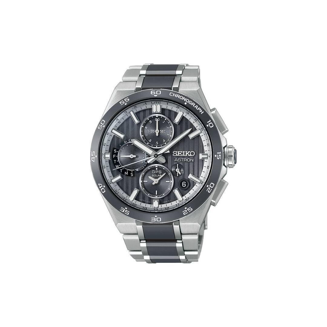 Seiko - Astron GPS Solar Dual Time Chronograph HAB007J1 | Plaza.