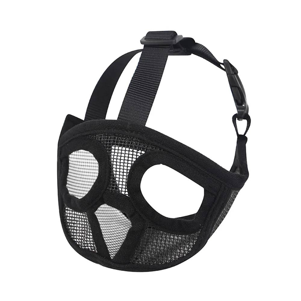 Breathable Mesh Dog Muzzle | Anti-Bite & Anti-Ingestion - Black / S-advise 9-13.5kg / SPC (S-advise 9-13.5kg)
