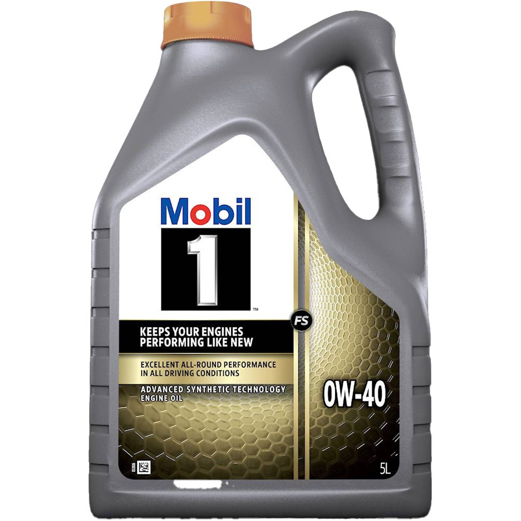 MOBIL 157717 Motorolja MOBIL 1 FS 0W-40 Innehåll: 5l