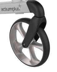 2 x Forgaffel + hjul til Athlon Rollator