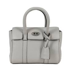 Mulberry, Taske, Dame, Grå, ONE SIZE, Uld, Stilfuld Bayswater Heavy Grain Taske - ONE Size