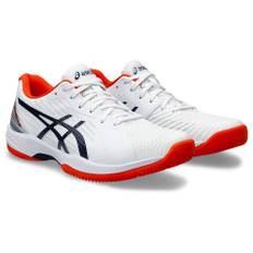 Asics SOLUTION SWIFT™ FF CLAY Tennisschuhe Herren weiß dunkelblau rot