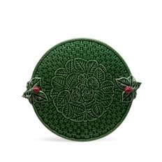 Bordallo Pinheiro - Morango ostbricka - unisex - Lergods - one size - Grön