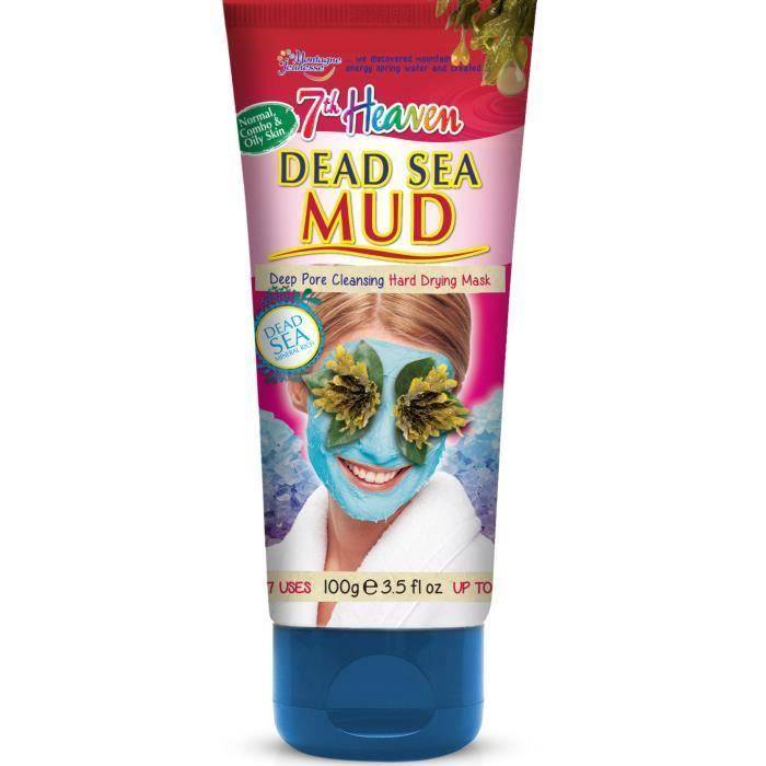 Ansiktsmask - MONTAGNE JEUNESSE - 7th Heaven - Dödahavslera - 100 ml - Vegansk