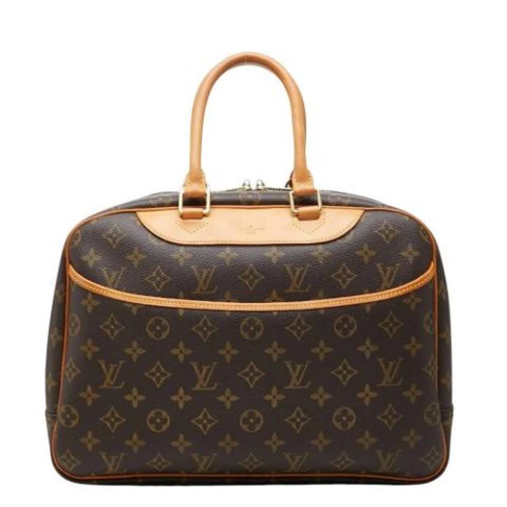Louis Vuitton Vintage - Pre-owned Vintage Canvas Handbag Vintage - Dam - ONE Size - Läder