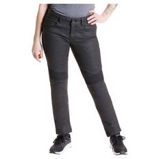 FASTWAY T-2211 Dame Motorcykel-Stretch Jeans sort 26