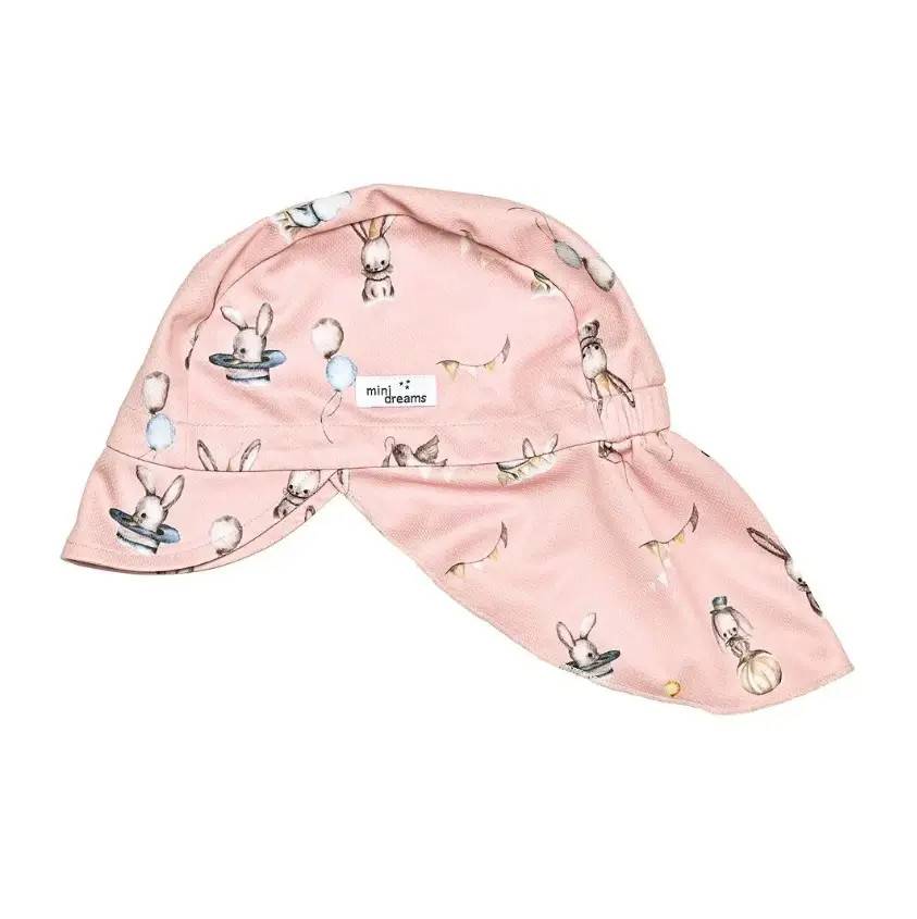 MINI DREAMS Solhatt Mesh UV 50+ Circus Rosa 50/54