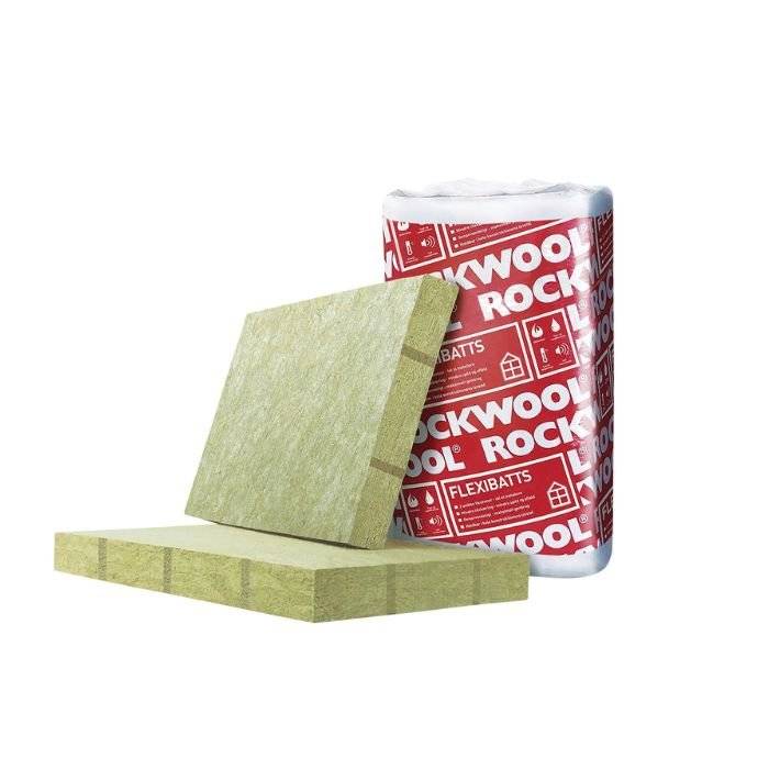 Rockwool Flexibatts 34, 195 mm 565x965 mm palle á 20 pk, 32,71 m2 - Rockwool
