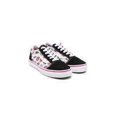 Vans Kids - Love Vans Old School sneakers - barn - Tyg/Tyg/kalvmocka/gummi - 5.5 - Vit