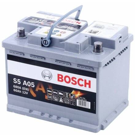 Bosch S5 AGM 12v 60Ah S5A05