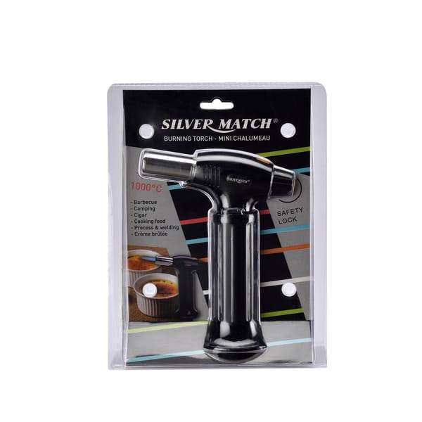 Silver Match Torche Blue Flame Stormlighter