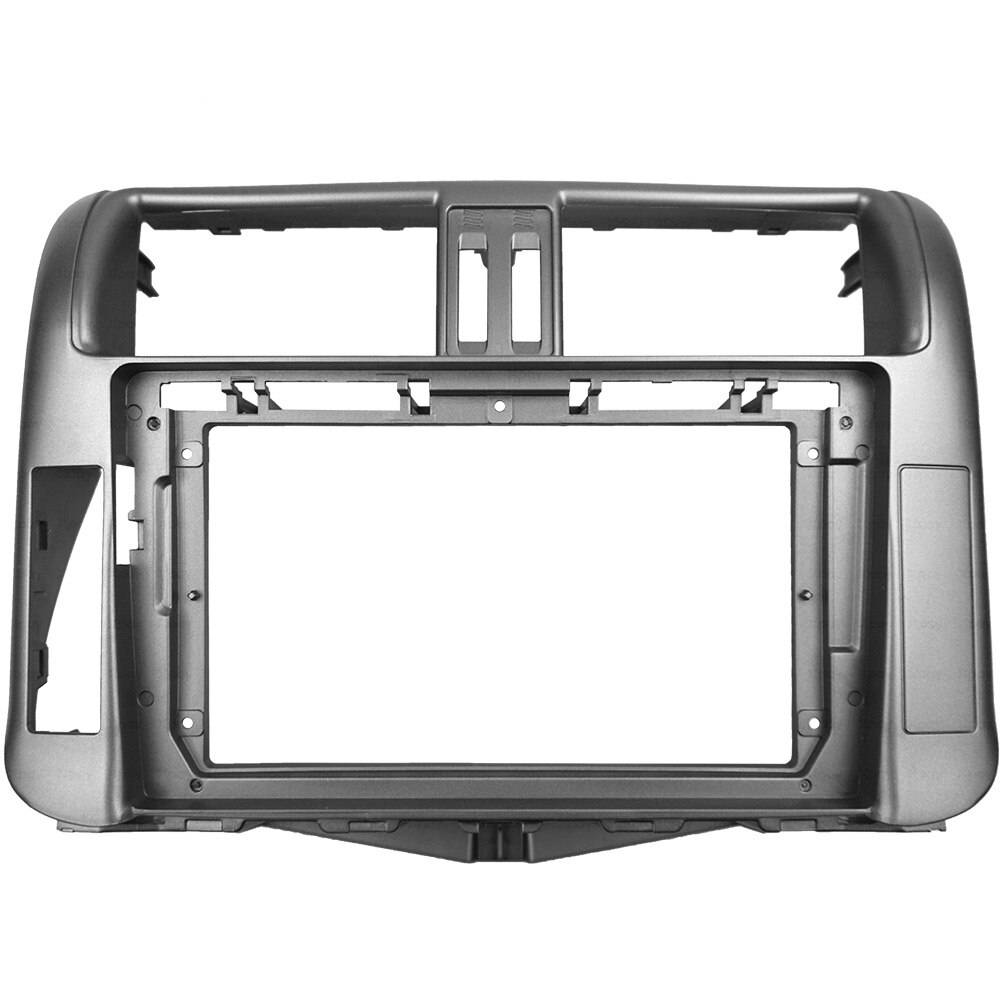 Xpay 9- tums 2 din bilradio instrumentpanel för toyota prado 150 stereopanel för montering av bilpanel dubbel din cd dvd-ram