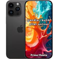 iPhone 14 Pro 128GB 100% batterisundhed Som ny Dual SIM Sort