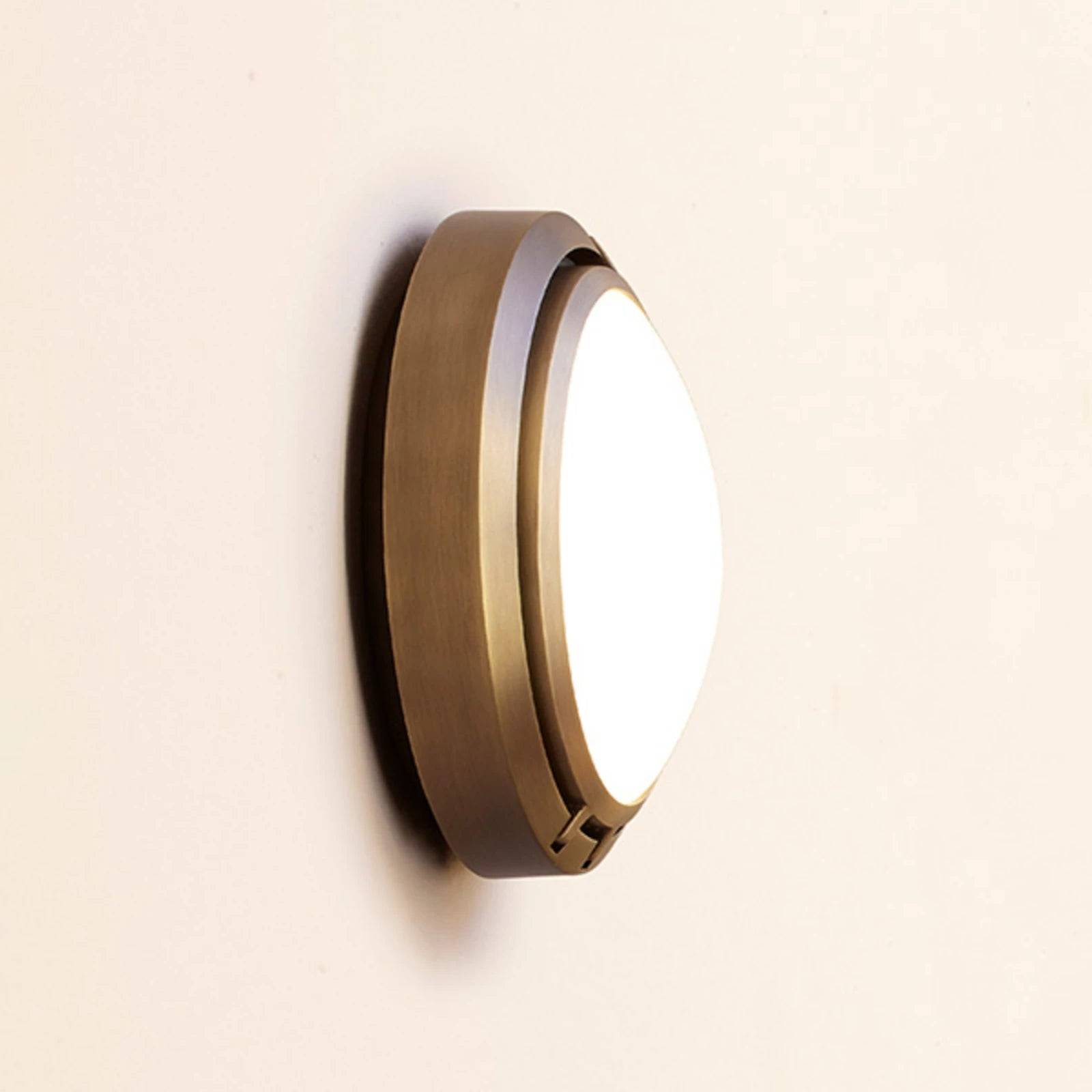 Metropoli D20/17 væglampe luce plan - Børstet bronze / IP20 / LED 12W 2700 CRI 90 integreret