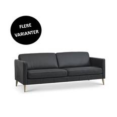 Ask 3 personers sofa - Læder