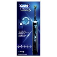 Oral-B Genius X Elektrisk tandbørste. Voksen El tandbørste. Midnat Sort