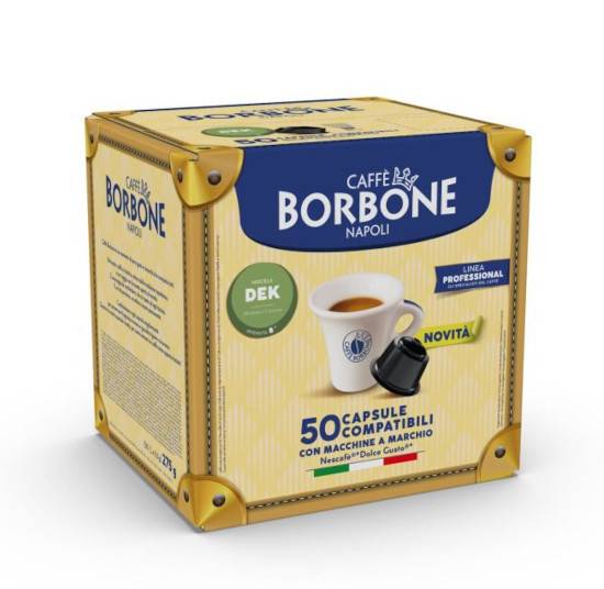 Borbone Dolce Gusto-kompatibla kapslar Miscela Dek 50-pack