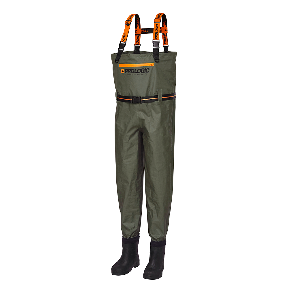 Prologic Inspire Chest Bootfoot Wader Eva Sole Green XL 44-45 - Grön (XL)