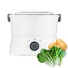 Potatisskalare elektrisk 1 kg potatisskalningsmaskin elektrisk potatisskalare med salladssnurra, potatiskallmaskin
