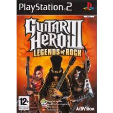 PS2 - Guitar Hero III : Legends of Rock (Beg) - Utan manual