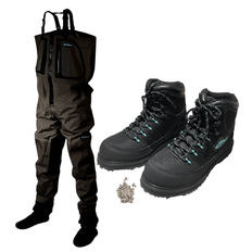 A.Jensen Narvi II breathable waders + Impala wading shoes with Felt