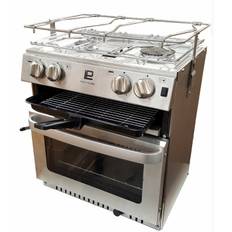 MaXtek Oven, with 2 burner & Grill with gimbal and pot holders