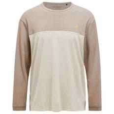 Peak Performance Trail Wool Blend L/S Merinotröja Herr Storlek L Färg beige