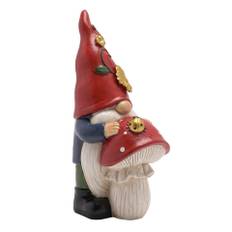 Country Living Gonk with Toadstool Figurine One Size röd
