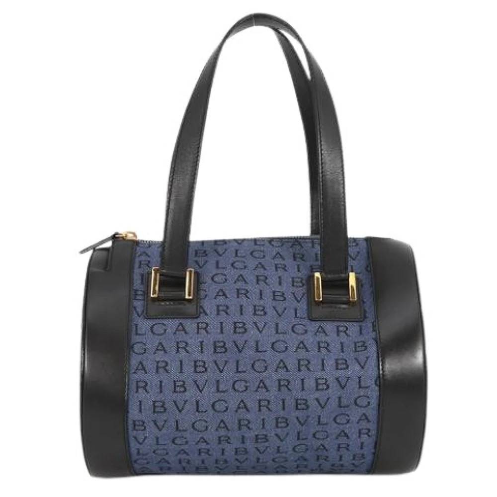 Bvlgari Vintage Pre-owned B.zero1 Håndtaske - Vintage - Dame - Blå - ONE SIZE - Uld