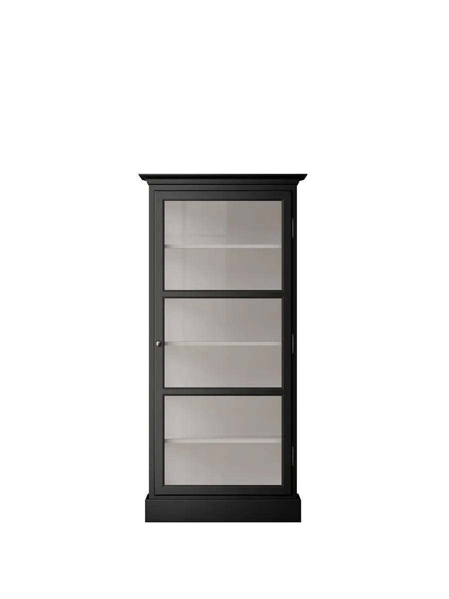 Vitrineskab Classic V3, sort fra Lindebjerg Design - Jacobsen Plus