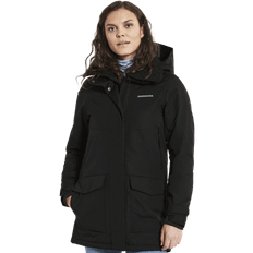 Didriksons W Frida Parka 6 Höstjackor Black - 32