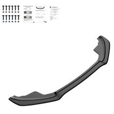 Oneway Front spoiler suitable for Audi A5 S-line/S5 8T 2007-2011 - Gloss black