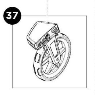 Thule Chariot Reservhjul Fram Höger framhjul